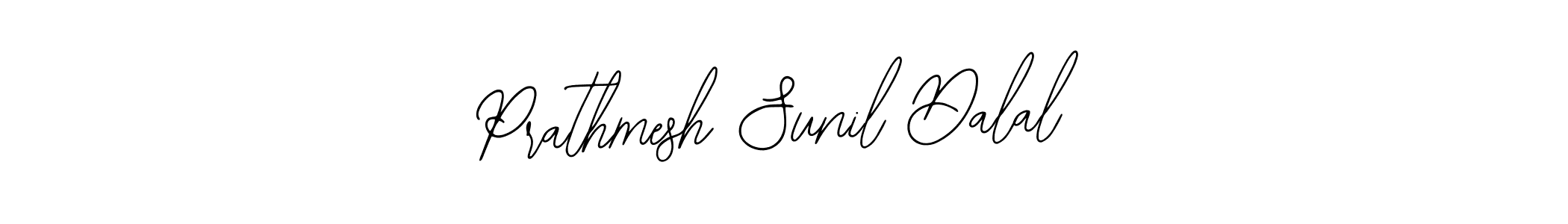 How to make Prathmesh Sunil Dalal signature? Bearetta-2O07w is a professional autograph style. Create handwritten signature for Prathmesh Sunil Dalal name. Prathmesh Sunil Dalal signature style 12 images and pictures png