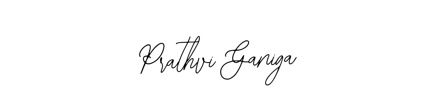 Make a beautiful signature design for name Prathvi Ganiga. Use this online signature maker to create a handwritten signature for free. Prathvi Ganiga signature style 12 images and pictures png