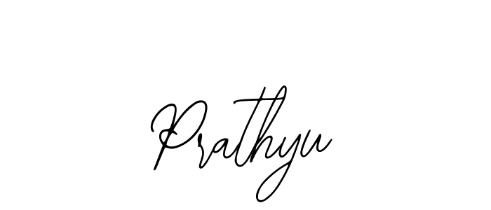 Also You can easily find your signature by using the search form. We will create Prathyu name handwritten signature images for you free of cost using Bearetta-2O07w sign style. Prathyu signature style 12 images and pictures png