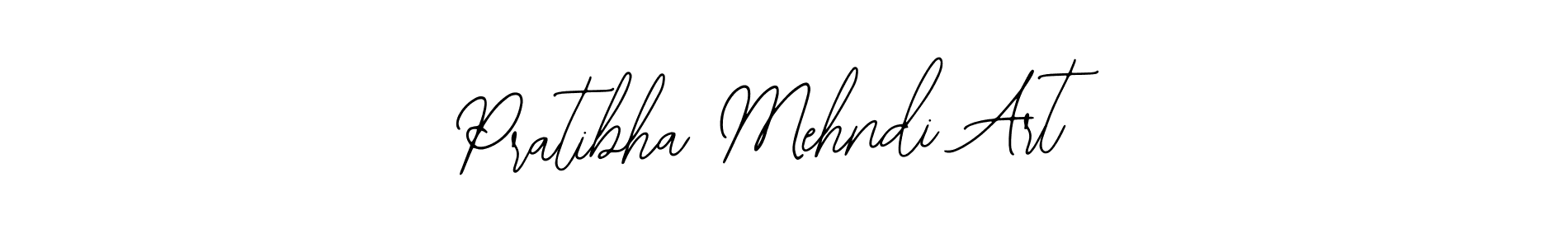 Pratibha Mehndi Art stylish signature style. Best Handwritten Sign (Bearetta-2O07w) for my name. Handwritten Signature Collection Ideas for my name Pratibha Mehndi Art. Pratibha Mehndi Art signature style 12 images and pictures png