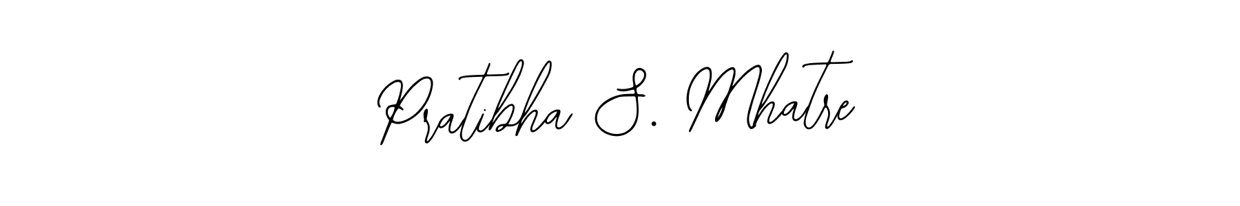 Also You can easily find your signature by using the search form. We will create Pratibha S. Mhatre name handwritten signature images for you free of cost using Bearetta-2O07w sign style. Pratibha S. Mhatre signature style 12 images and pictures png