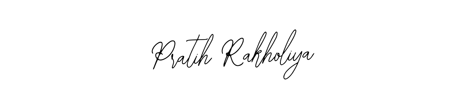 Pratih Rakholiya stylish signature style. Best Handwritten Sign (Bearetta-2O07w) for my name. Handwritten Signature Collection Ideas for my name Pratih Rakholiya. Pratih Rakholiya signature style 12 images and pictures png