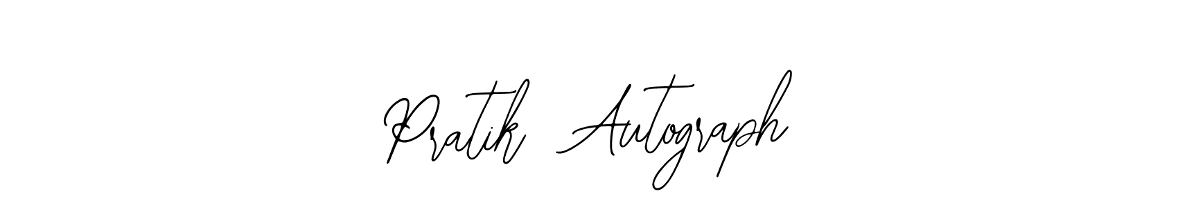 How to make Pratik  Autograph name signature. Use Bearetta-2O07w style for creating short signs online. This is the latest handwritten sign. Pratik  Autograph signature style 12 images and pictures png