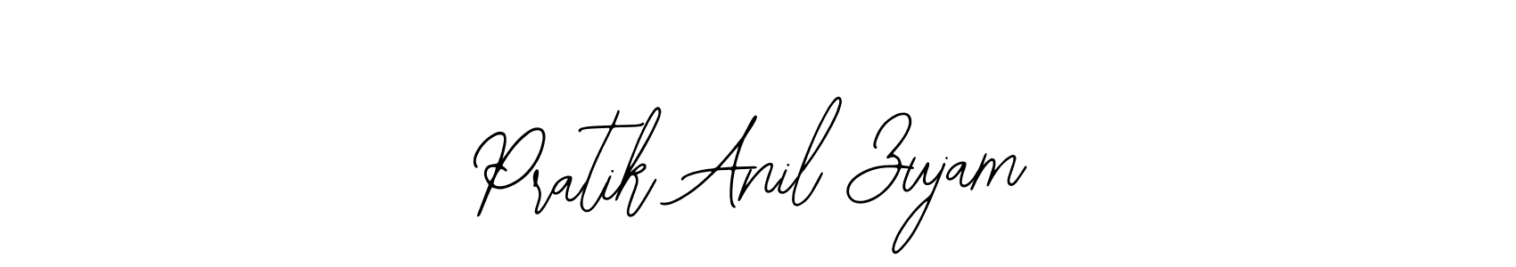 See photos of Pratik Anil Zujam official signature by Spectra . Check more albums & portfolios. Read reviews & check more about Bearetta-2O07w font. Pratik Anil Zujam signature style 12 images and pictures png