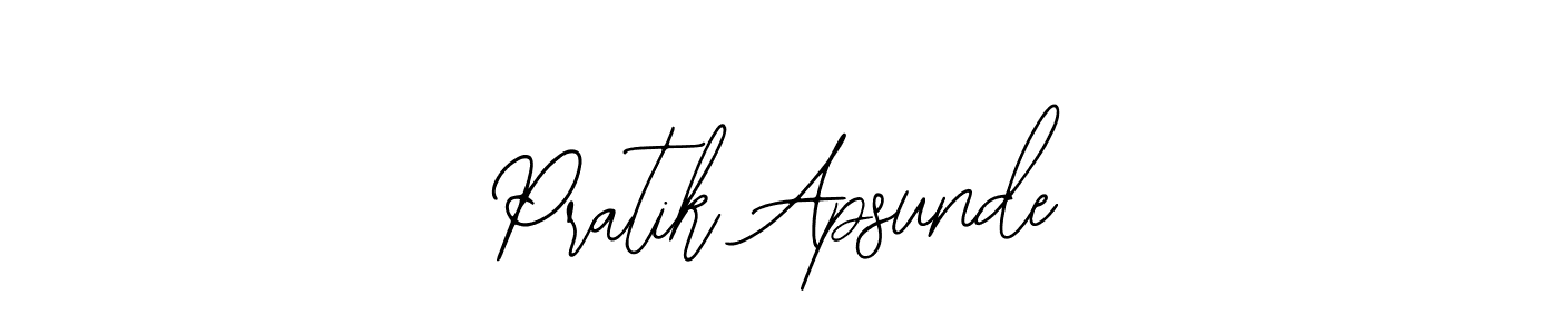 Make a beautiful signature design for name Pratik Apsunde. Use this online signature maker to create a handwritten signature for free. Pratik Apsunde signature style 12 images and pictures png
