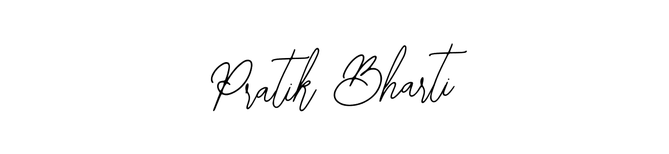 It looks lik you need a new signature style for name Pratik Bharti. Design unique handwritten (Bearetta-2O07w) signature with our free signature maker in just a few clicks. Pratik Bharti signature style 12 images and pictures png