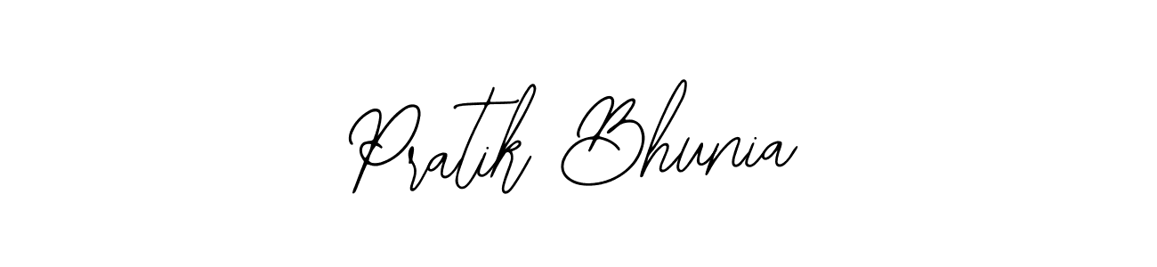 The best way (Bearetta-2O07w) to make a short signature is to pick only two or three words in your name. The name Pratik Bhunia include a total of six letters. For converting this name. Pratik Bhunia signature style 12 images and pictures png