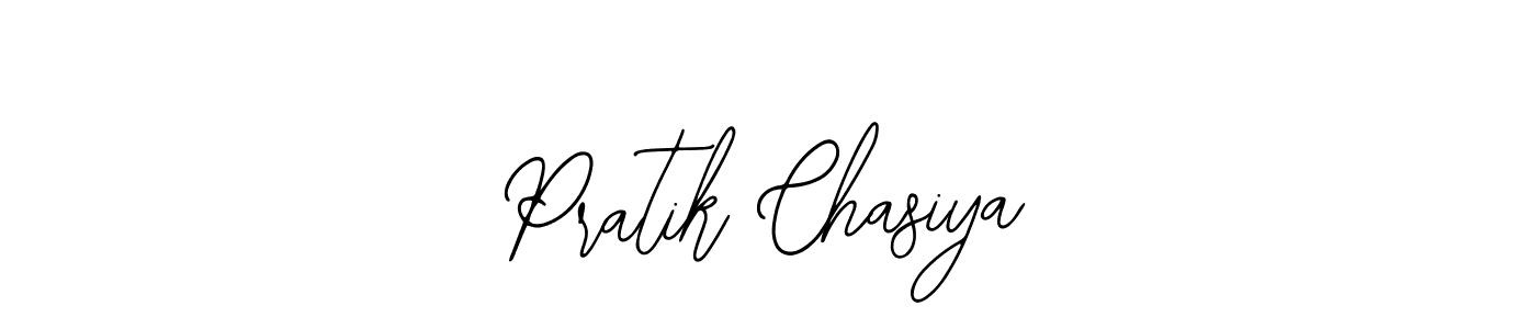 Similarly Bearetta-2O07w is the best handwritten signature design. Signature creator online .You can use it as an online autograph creator for name Pratik Chasiya. Pratik Chasiya signature style 12 images and pictures png