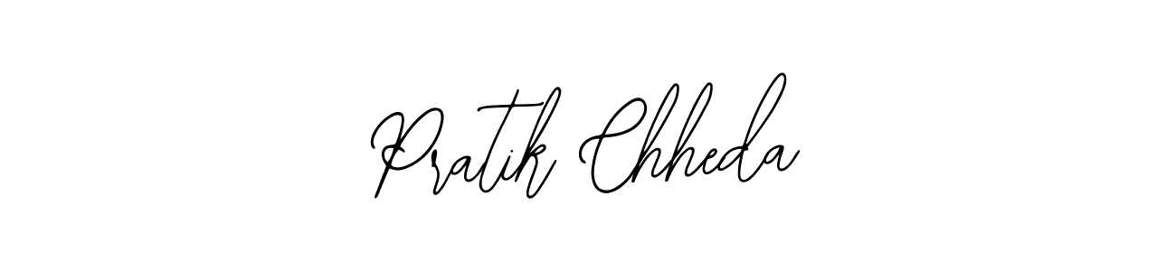 The best way (Bearetta-2O07w) to make a short signature is to pick only two or three words in your name. The name Pratik Chheda include a total of six letters. For converting this name. Pratik Chheda signature style 12 images and pictures png