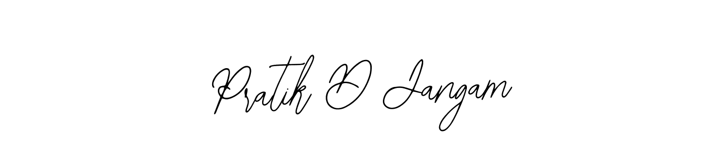 How to Draw Pratik D Jangam signature style? Bearetta-2O07w is a latest design signature styles for name Pratik D Jangam. Pratik D Jangam signature style 12 images and pictures png