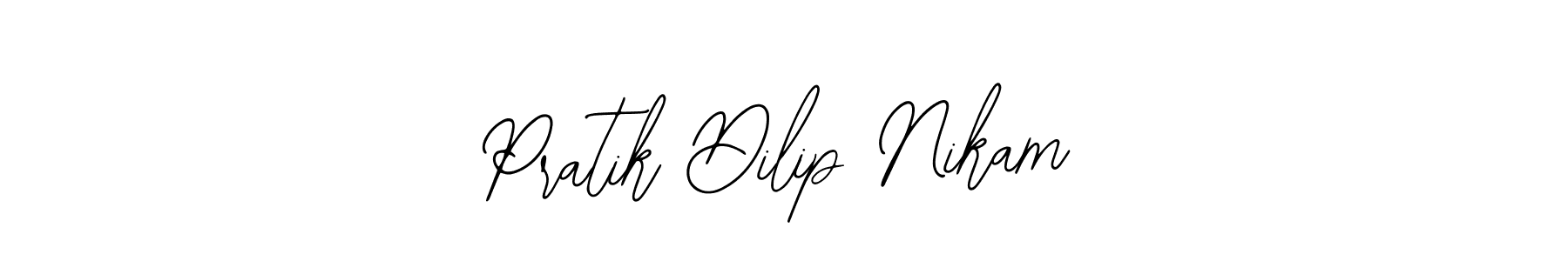 It looks lik you need a new signature style for name Pratik Dilip Nikam. Design unique handwritten (Bearetta-2O07w) signature with our free signature maker in just a few clicks. Pratik Dilip Nikam signature style 12 images and pictures png