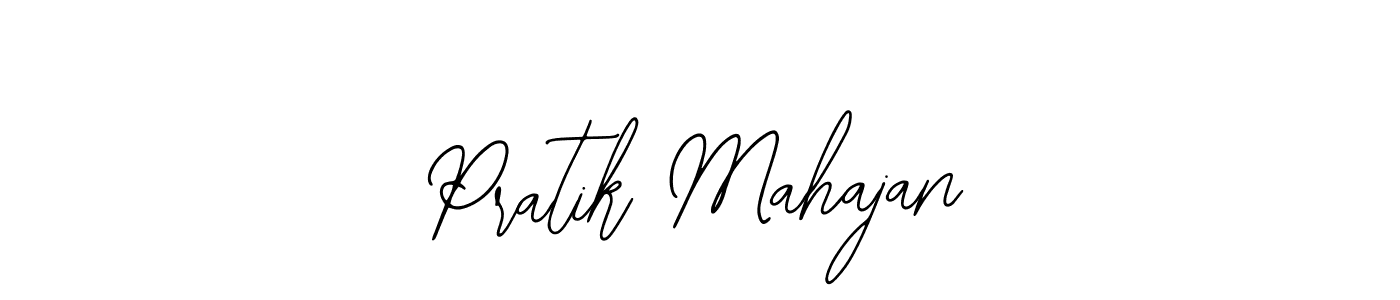 Make a beautiful signature design for name Pratik Mahajan. With this signature (Bearetta-2O07w) style, you can create a handwritten signature for free. Pratik Mahajan signature style 12 images and pictures png
