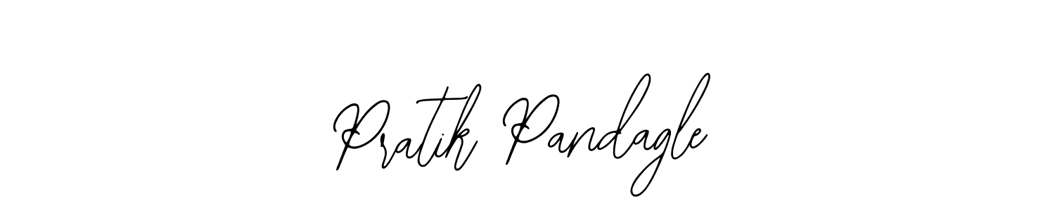 Create a beautiful signature design for name Pratik Pandagle. With this signature (Bearetta-2O07w) fonts, you can make a handwritten signature for free. Pratik Pandagle signature style 12 images and pictures png