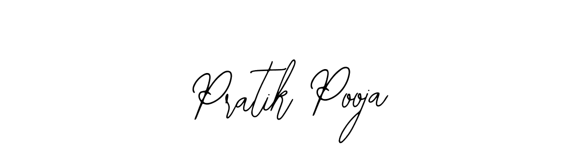 Design your own signature with our free online signature maker. With this signature software, you can create a handwritten (Bearetta-2O07w) signature for name Pratik Pooja. Pratik Pooja signature style 12 images and pictures png
