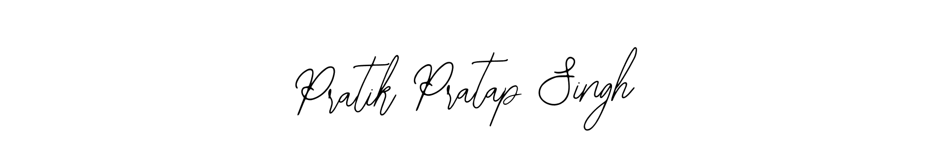 Use a signature maker to create a handwritten signature online. With this signature software, you can design (Bearetta-2O07w) your own signature for name Pratik Pratap Singh. Pratik Pratap Singh signature style 12 images and pictures png