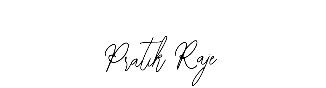 How to make Pratik Raje name signature. Use Bearetta-2O07w style for creating short signs online. This is the latest handwritten sign. Pratik Raje signature style 12 images and pictures png