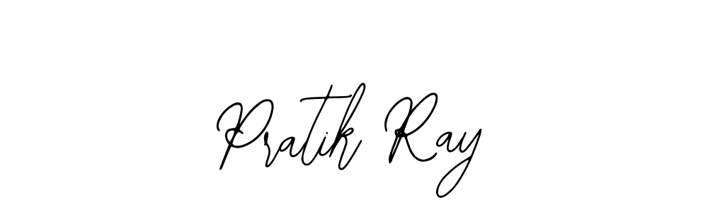 Design your own signature with our free online signature maker. With this signature software, you can create a handwritten (Bearetta-2O07w) signature for name Pratik Ray. Pratik Ray signature style 12 images and pictures png