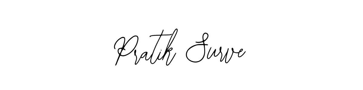 Create a beautiful signature design for name Pratik Surve. With this signature (Bearetta-2O07w) fonts, you can make a handwritten signature for free. Pratik Surve signature style 12 images and pictures png