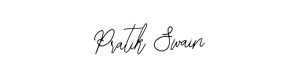 Pratik Swain stylish signature style. Best Handwritten Sign (Bearetta-2O07w) for my name. Handwritten Signature Collection Ideas for my name Pratik Swain. Pratik Swain signature style 12 images and pictures png