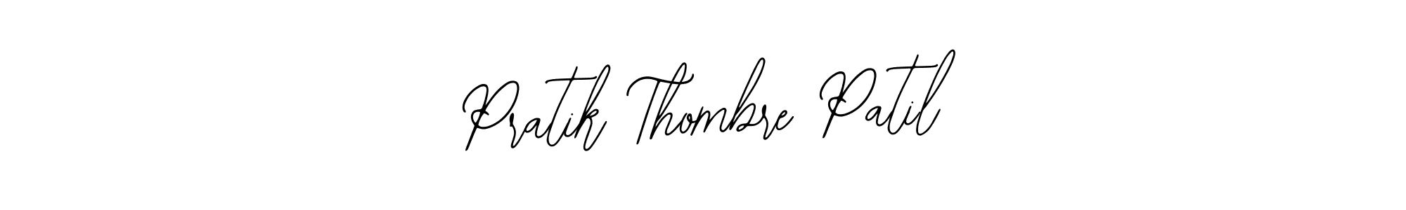 Create a beautiful signature design for name Pratik Thombre Patil. With this signature (Bearetta-2O07w) fonts, you can make a handwritten signature for free. Pratik Thombre Patil signature style 12 images and pictures png