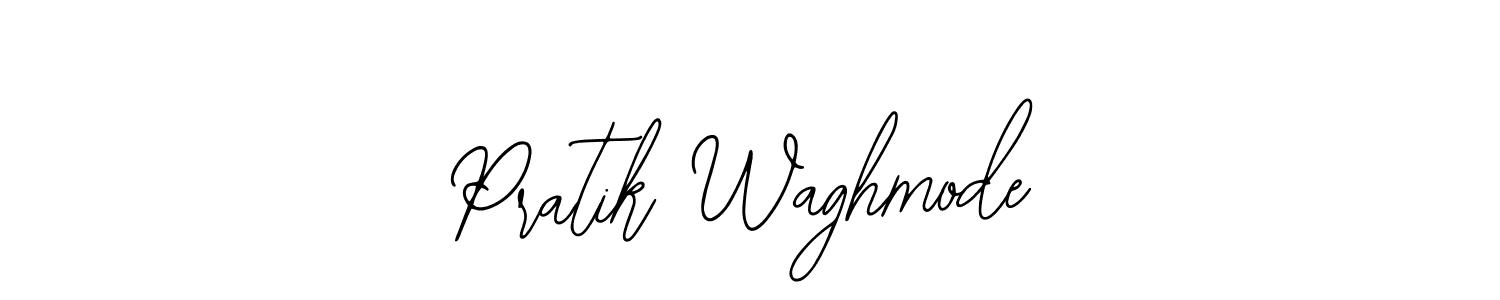 Make a beautiful signature design for name Pratik Waghmode. With this signature (Bearetta-2O07w) style, you can create a handwritten signature for free. Pratik Waghmode signature style 12 images and pictures png