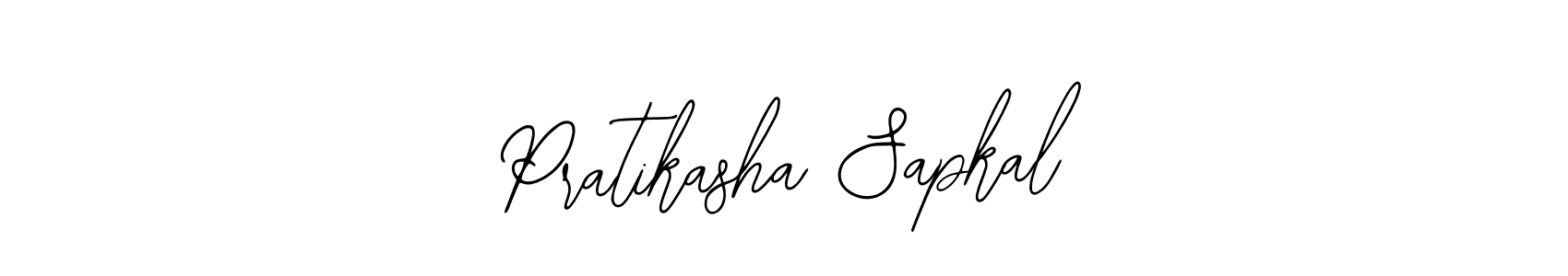 if you are searching for the best signature style for your name Pratikasha Sapkal. so please give up your signature search. here we have designed multiple signature styles  using Bearetta-2O07w. Pratikasha Sapkal signature style 12 images and pictures png