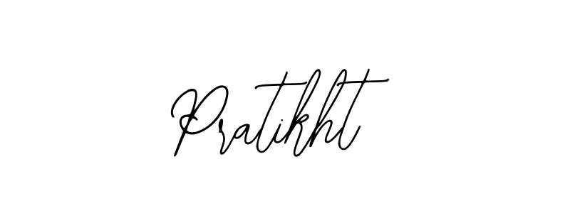 Create a beautiful signature design for name Pratikht. With this signature (Bearetta-2O07w) fonts, you can make a handwritten signature for free. Pratikht signature style 12 images and pictures png