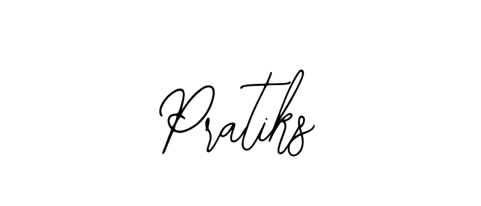 Pratiks stylish signature style. Best Handwritten Sign (Bearetta-2O07w) for my name. Handwritten Signature Collection Ideas for my name Pratiks. Pratiks signature style 12 images and pictures png
