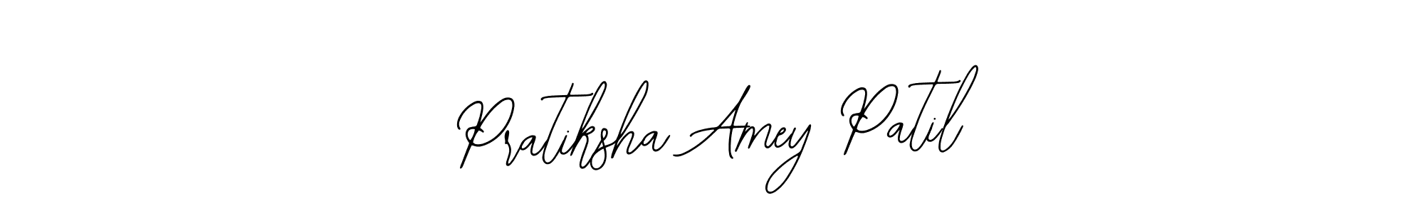 It looks lik you need a new signature style for name Pratiksha Amey Patil. Design unique handwritten (Bearetta-2O07w) signature with our free signature maker in just a few clicks. Pratiksha Amey Patil signature style 12 images and pictures png