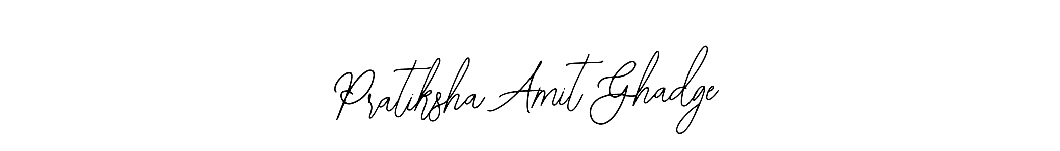 Make a beautiful signature design for name Pratiksha Amit Ghadge. With this signature (Bearetta-2O07w) style, you can create a handwritten signature for free. Pratiksha Amit Ghadge signature style 12 images and pictures png