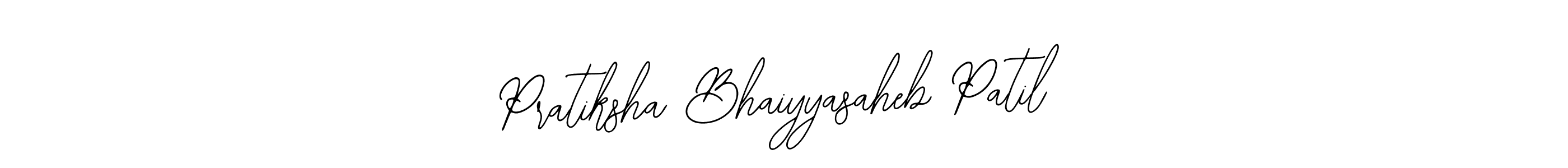 Make a beautiful signature design for name Pratiksha Bhaiyyasaheb Patil. With this signature (Bearetta-2O07w) style, you can create a handwritten signature for free. Pratiksha Bhaiyyasaheb Patil signature style 12 images and pictures png