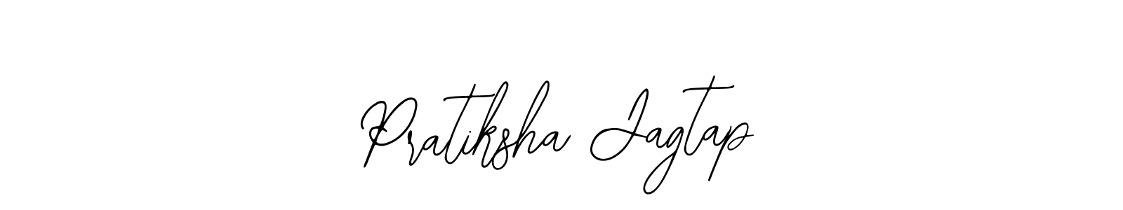 if you are searching for the best signature style for your name Pratiksha Jagtap. so please give up your signature search. here we have designed multiple signature styles  using Bearetta-2O07w. Pratiksha Jagtap signature style 12 images and pictures png