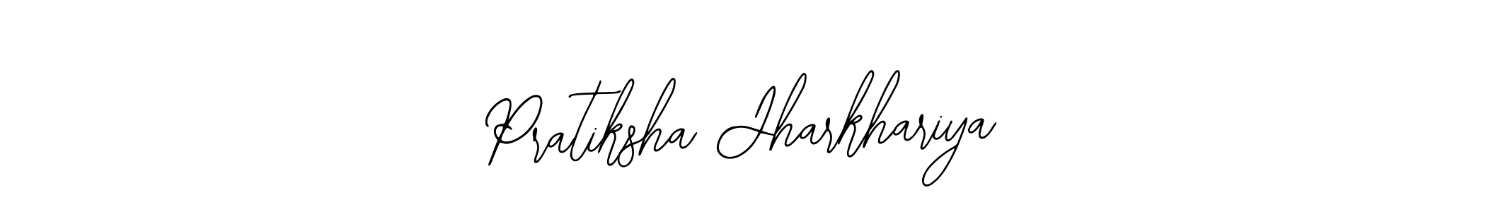 How to make Pratiksha Jharkhariya signature? Bearetta-2O07w is a professional autograph style. Create handwritten signature for Pratiksha Jharkhariya name. Pratiksha Jharkhariya signature style 12 images and pictures png