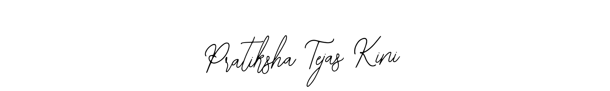 Similarly Bearetta-2O07w is the best handwritten signature design. Signature creator online .You can use it as an online autograph creator for name Pratiksha Tejas Kini. Pratiksha Tejas Kini signature style 12 images and pictures png