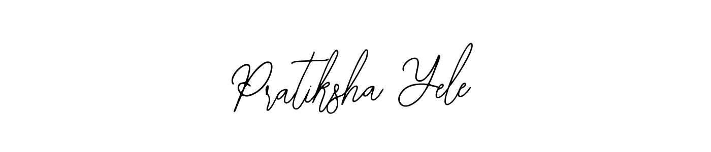 It looks lik you need a new signature style for name Pratiksha Yele. Design unique handwritten (Bearetta-2O07w) signature with our free signature maker in just a few clicks. Pratiksha Yele signature style 12 images and pictures png