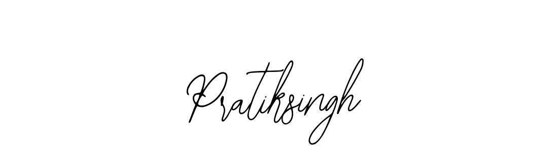 How to Draw Pratiksingh signature style? Bearetta-2O07w is a latest design signature styles for name Pratiksingh. Pratiksingh signature style 12 images and pictures png