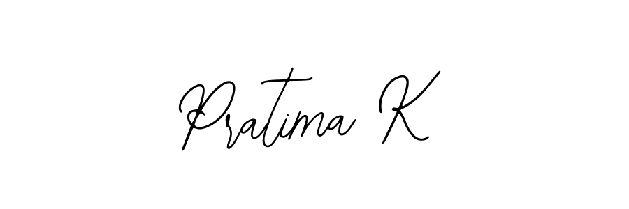 Make a beautiful signature design for name Pratima K. With this signature (Bearetta-2O07w) style, you can create a handwritten signature for free. Pratima K signature style 12 images and pictures png