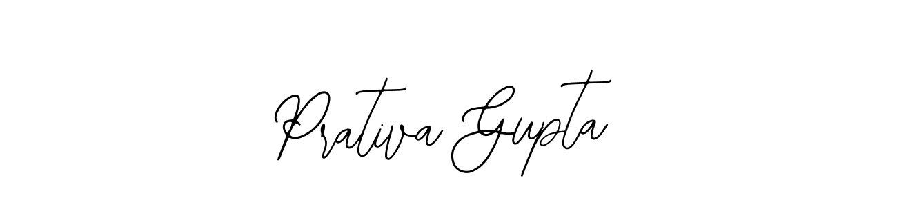 The best way (Bearetta-2O07w) to make a short signature is to pick only two or three words in your name. The name Prativa Gupta include a total of six letters. For converting this name. Prativa Gupta signature style 12 images and pictures png