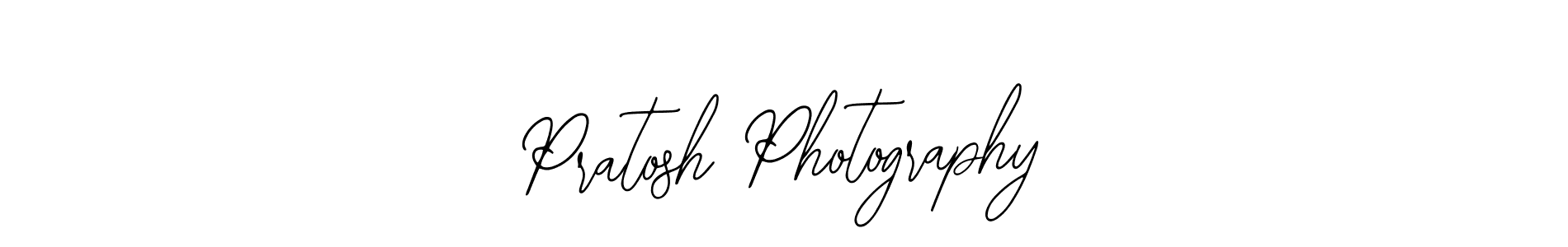 Use a signature maker to create a handwritten signature online. With this signature software, you can design (Bearetta-2O07w) your own signature for name Pratosh Photography. Pratosh Photography signature style 12 images and pictures png