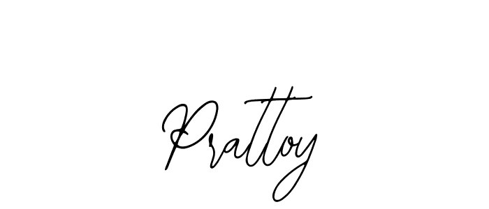 How to make Prattoy signature? Bearetta-2O07w is a professional autograph style. Create handwritten signature for Prattoy name. Prattoy signature style 12 images and pictures png