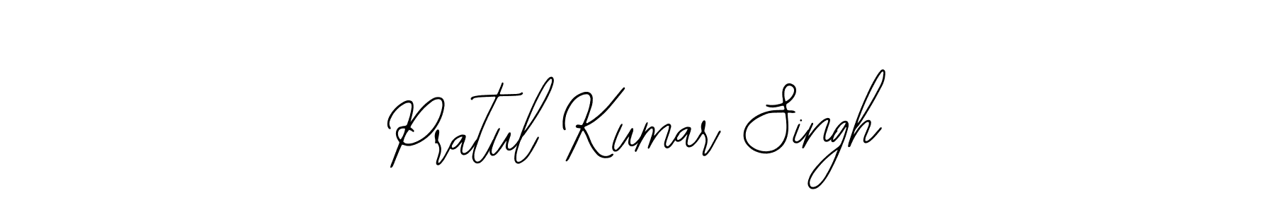 Create a beautiful signature design for name Pratul Kumar Singh. With this signature (Bearetta-2O07w) fonts, you can make a handwritten signature for free. Pratul Kumar Singh signature style 12 images and pictures png