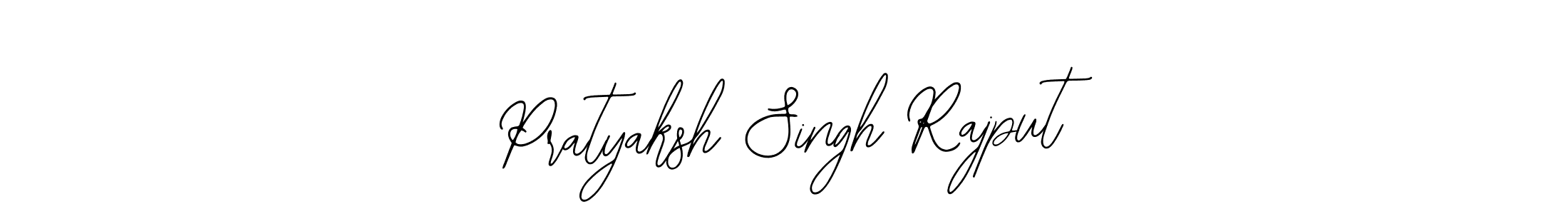 Bearetta-2O07w is a professional signature style that is perfect for those who want to add a touch of class to their signature. It is also a great choice for those who want to make their signature more unique. Get Pratyaksh Singh Rajput name to fancy signature for free. Pratyaksh Singh Rajput signature style 12 images and pictures png