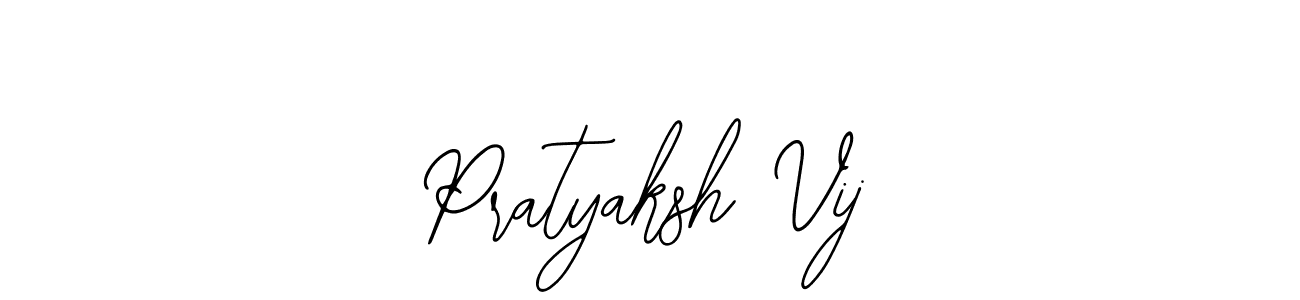 Create a beautiful signature design for name Pratyaksh Vij. With this signature (Bearetta-2O07w) fonts, you can make a handwritten signature for free. Pratyaksh Vij signature style 12 images and pictures png