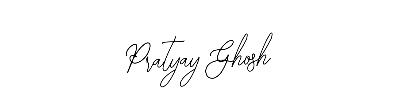 Pratyay Ghosh stylish signature style. Best Handwritten Sign (Bearetta-2O07w) for my name. Handwritten Signature Collection Ideas for my name Pratyay Ghosh. Pratyay Ghosh signature style 12 images and pictures png