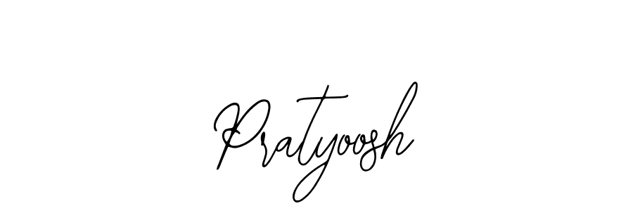Design your own signature with our free online signature maker. With this signature software, you can create a handwritten (Bearetta-2O07w) signature for name Pratyoosh. Pratyoosh signature style 12 images and pictures png