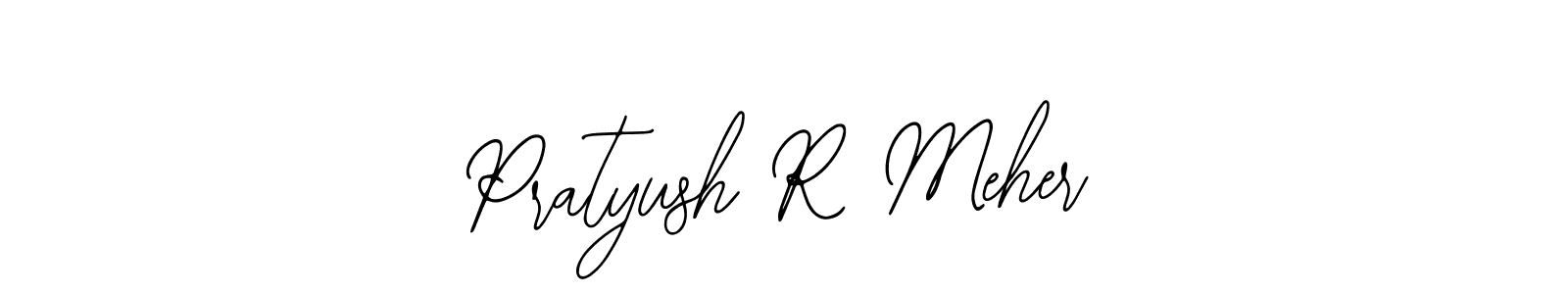 Make a beautiful signature design for name Pratyush R Meher. With this signature (Bearetta-2O07w) style, you can create a handwritten signature for free. Pratyush R Meher signature style 12 images and pictures png