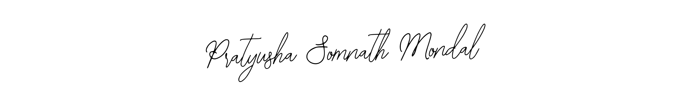 How to make Pratyusha Somnath Mondal signature? Bearetta-2O07w is a professional autograph style. Create handwritten signature for Pratyusha Somnath Mondal name. Pratyusha Somnath Mondal signature style 12 images and pictures png