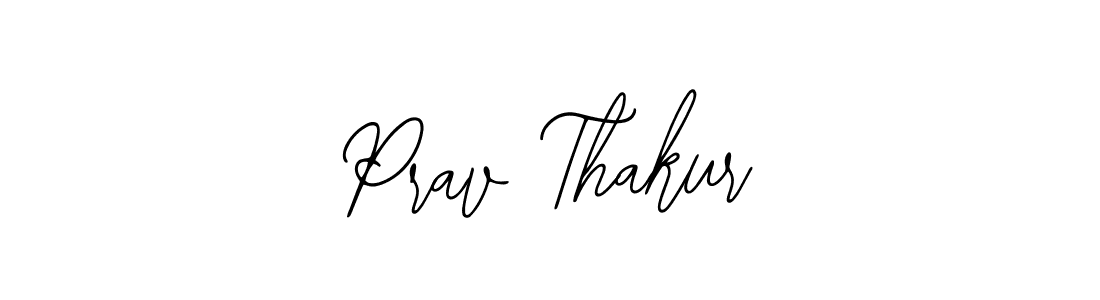 Prav Thakur stylish signature style. Best Handwritten Sign (Bearetta-2O07w) for my name. Handwritten Signature Collection Ideas for my name Prav Thakur. Prav Thakur signature style 12 images and pictures png