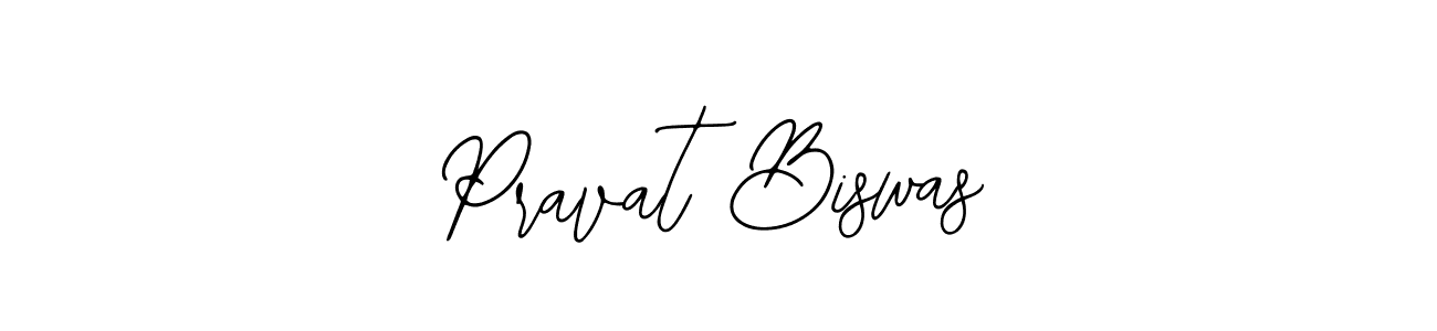 How to make Pravat Biswas name signature. Use Bearetta-2O07w style for creating short signs online. This is the latest handwritten sign. Pravat Biswas signature style 12 images and pictures png