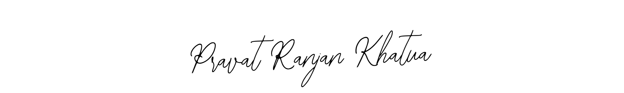 Use a signature maker to create a handwritten signature online. With this signature software, you can design (Bearetta-2O07w) your own signature for name Pravat Ranjan Khatua. Pravat Ranjan Khatua signature style 12 images and pictures png
